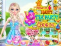 Cluiche Princess Happy Tea Party Cooking