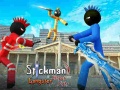 Cluiche Stickman Police vs Gangsters Street Fight