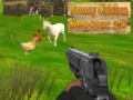 Cluiche Frenzy Chicken Shooter 3D