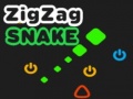 Cluiche ZigZag Snake