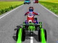 Cluiche ATV Quad Bike Traffic Racer