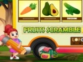 Cluiche Fruits Scramble