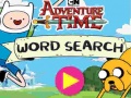 Cluiche Adventure Time Word Search