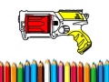 Cluiche Back To School: Nerf Coloring Book