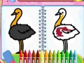 Cluiche Coloring Birds Game