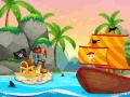 Cluiche Pirate Travel Coloring