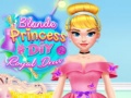 Cluiche Blonde Princess #DIY Royal Dress