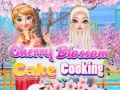 Cluiche Cherry Blossom Cake Cooking