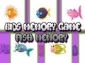 Cluiche Kids Memory Game Fish Memory