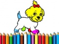 Cluiche Back To School: Doggy Coloring Book