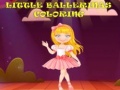 Cluiche Little Ballerinas Coloring