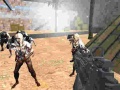 Cluiche Combat Strike Zombie Survival Multiplayer