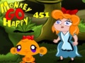 Cluiche Monkey Go Happy Stage 451