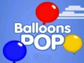 Cluiche Balloons Pop