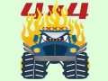 Cluiche Monster Trucks Coloring Pages