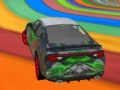 Cluiche Mega Ramp Car Stunt Racing Mania