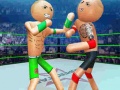 Cluiche Police Stick Man Wrestling Fighting