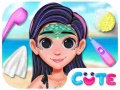 Cluiche Superhero Violet Summer Excursion