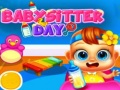 Cluiche Babysitter Day 