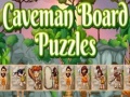 Cluiche Caveman Board Puzzles