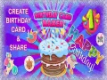 Cluiche Birthday Card Maker