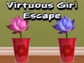 Cluiche Virtuous Girl Escape