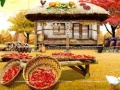 Cluiche Cartoon Autumn Puzzle