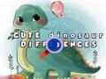 Cluiche Cute Dinosaur Differences