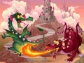 Cluiche Fairy Tale Dragons Memory