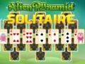 Cluiche Alien Pyramid Solitaire