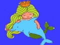 Cluiche Mermaid Coloring Book