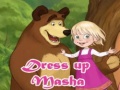 Cluiche Dress Up Masha