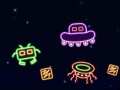 Cluiche Neon Invaders