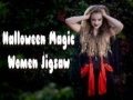 Cluiche Halloween Magic Women Jigsaw