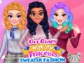 Cluiche Get Ready With Me Princess Sweater Fashion