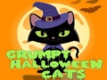 Cluiche Grumpy Halloween Cats