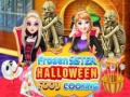 Cluiche Frozen Sister Halloween Food Cooking 