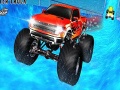 Cluiche Water Surfer Vertical Ramp Monster Truck