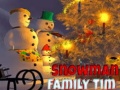 Cluiche Snowman Family Time