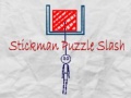 Cluiche Stickman Puzzle Slash
