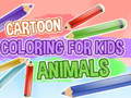 Cluiche Cartoon Coloring for Kids Animals