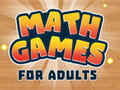Cluiche Math Games for Adults
