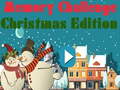 Cluiche Memory Challenge Christmas Edition