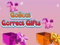 Cluiche Collect Correct Gifts