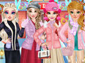 Cluiche Frozen Fashion Dress Up