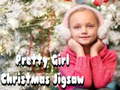 Cluiche Pretty Girl Christmas Jigsaw