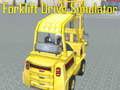 Cluiche Forklift Drive Simulator