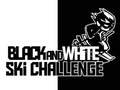 Cluiche Black and White Ski Challenge