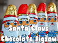 Cluiche Santa Claus Chocolate Jigsaw