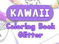 Cluiche Kawaii Coloring Book Glitter